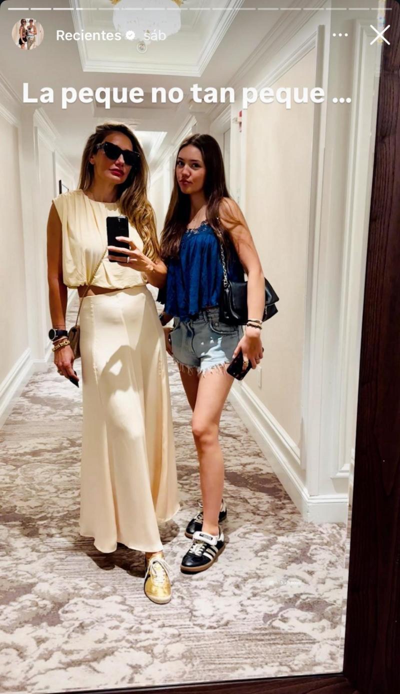 Carolina de Moras y su hija Mila | Instagram