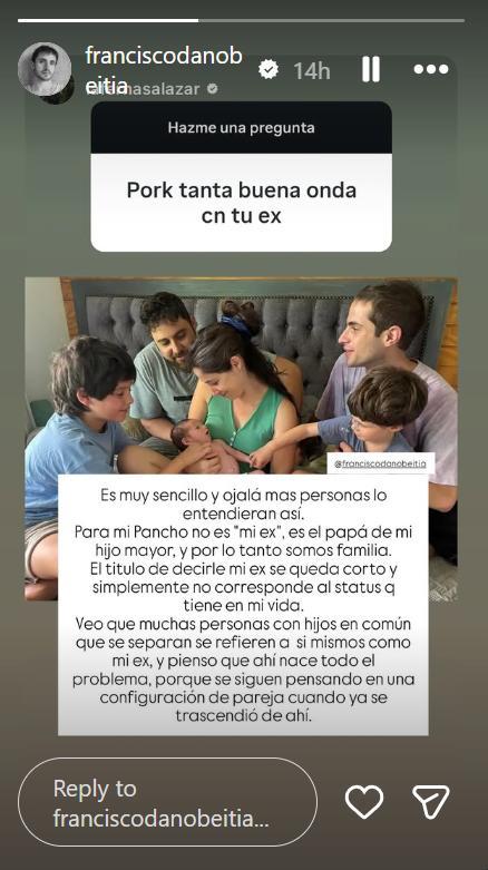 No es la primera vez que preguntan por su relación familiar | Instagram