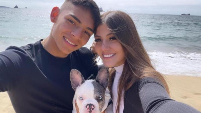 María Josefa y su expareja Joan Cruz - Redes Sociales