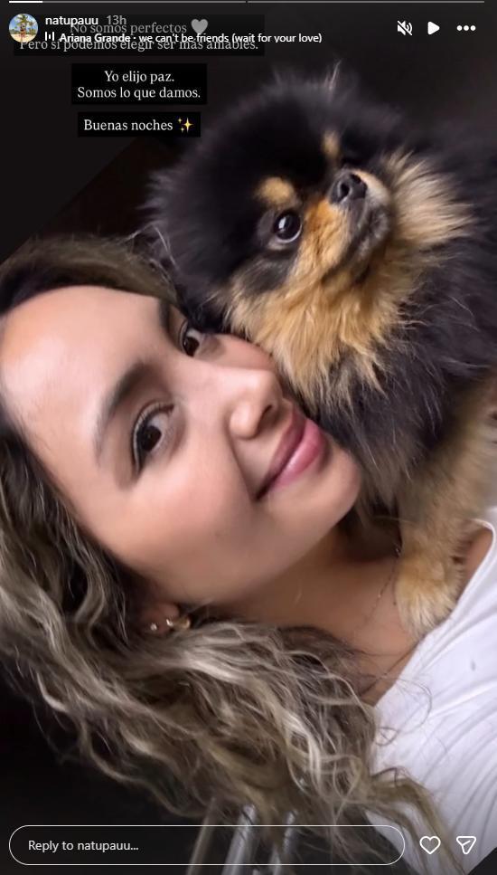 Natalia Paulina publicó un breve pero contundente mensaje que fue interpretado como una indirecta directa hacia Nash | Instagram