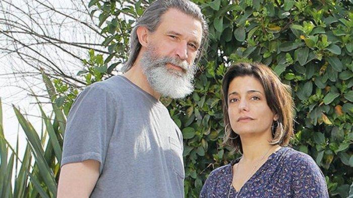 Pancho Melo y su esposa la actriz Daniela Lhorente.