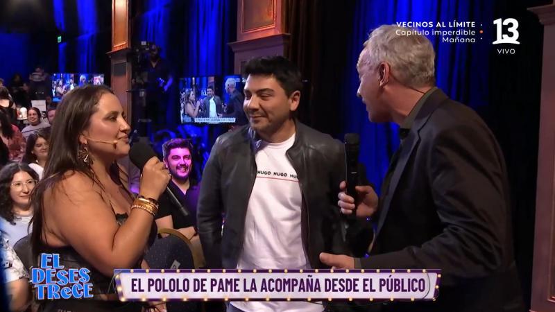 Canal 13 - Pamela Leiva presentó a su nueva pareja