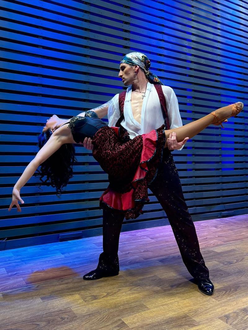 GabrIel Urzúa y la bailarina Geraldine Muñoz | Instagram