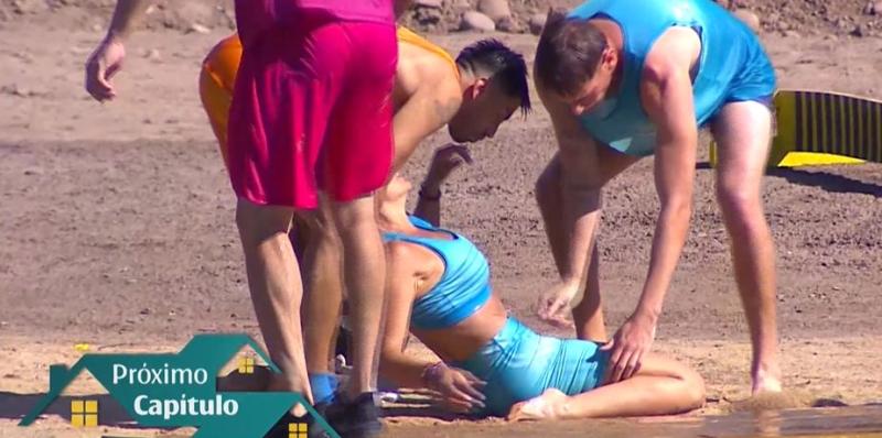 Paula caerá desmayada en la competencia por equipos