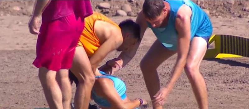 Paula se desvanecerá en plena competencia
