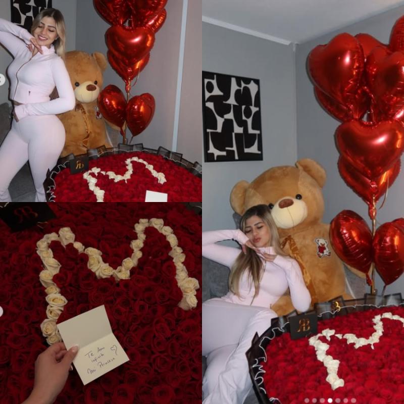 Publicación de María Josefa con regalo enviado por Jere Klein - Instagram