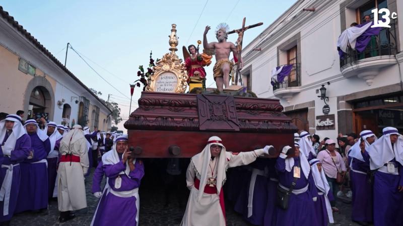 Jorge Said nos muestra las celebraciones de Semana Santa en Guatemala. Créditos: 13C.