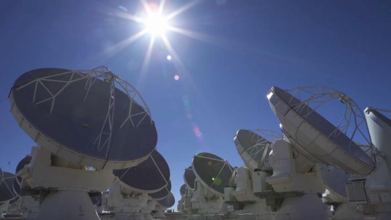 Imagen de documental Observatorio ALMA. Créditos: 13C.