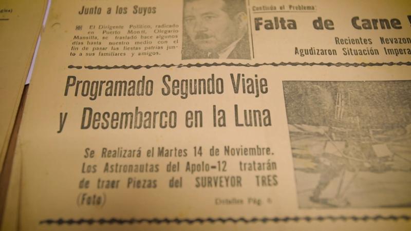 Imagen de documental chileno APOLO 11. Créditos: 13C.