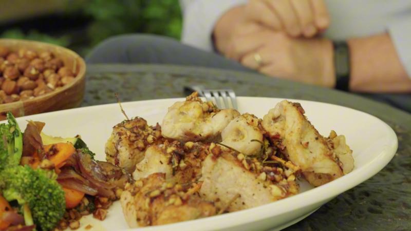 Rollitos de cerdo con avellanas. Créditos: 13C.