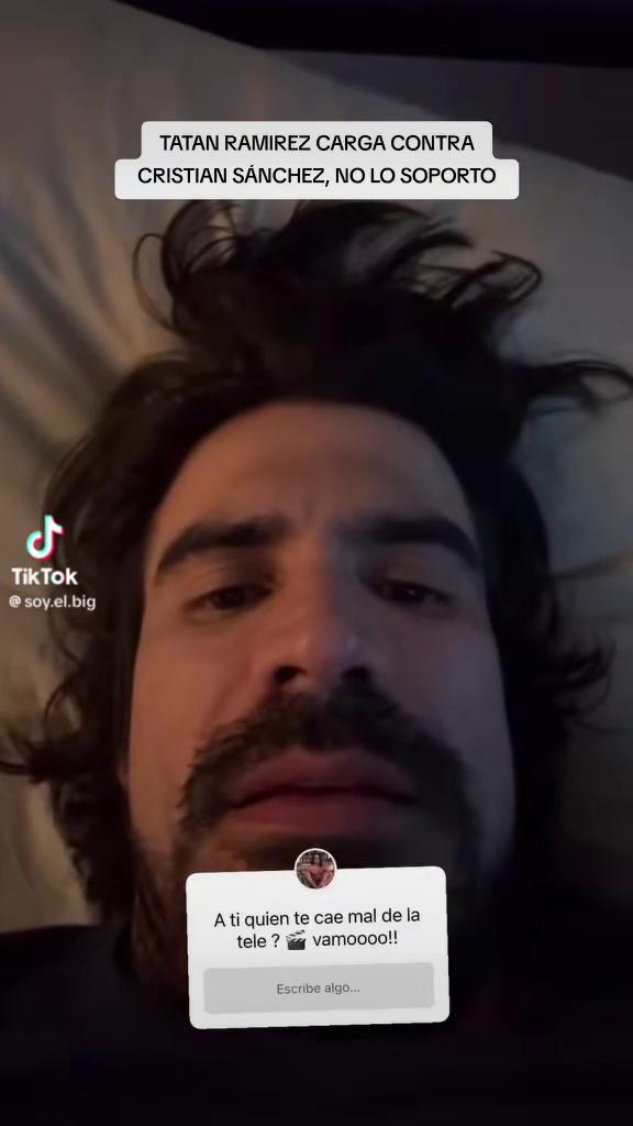Sebastián Ramírez lanza duros comentarios en contra de Cristián Sánchez | Tiktok Soy.el.big