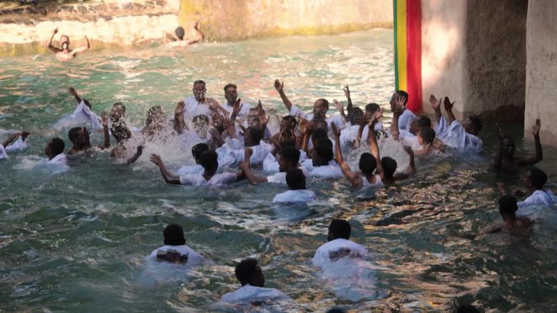 Celebración del Timkat en Etiopía. Créditos: 13C.