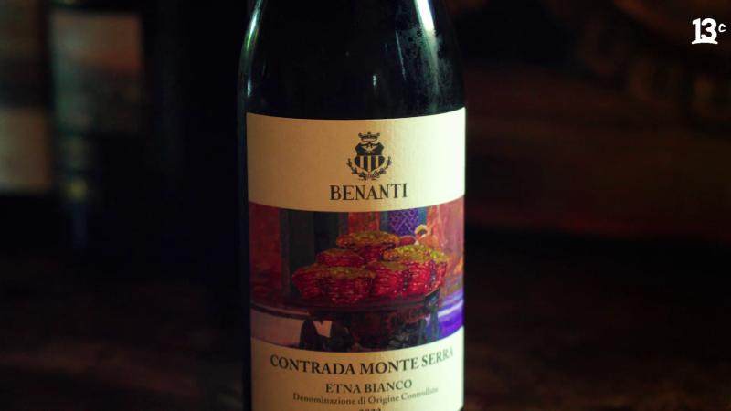 Vino Benanti Etna Blanco. Créditos: 13C.