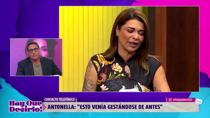 Antonella Ríos se sincera en ¡Hay que Decirlo! | Captura