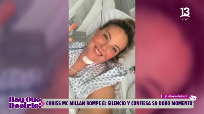 El duro momento familiar que enfrenta la periodista Chriss Mc Millan | Captura