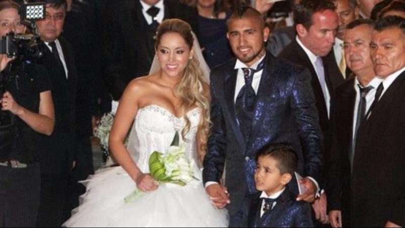 Marité Matus y Arturo Vidal | Instagram