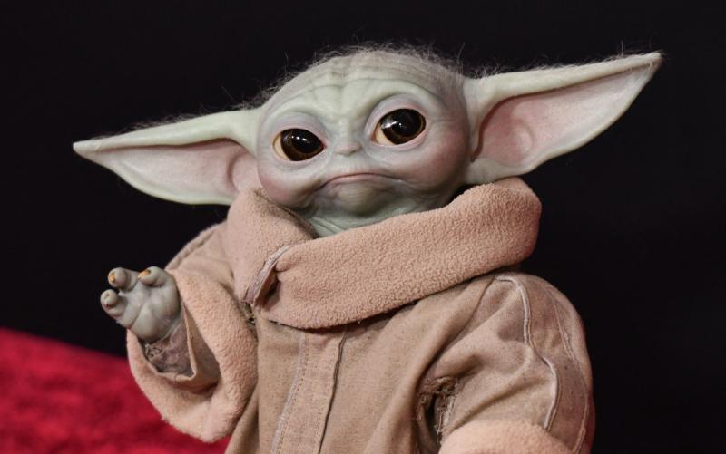 Grogu en premier mundial de Star Wars: The Mandalorian and Grogu | AFP