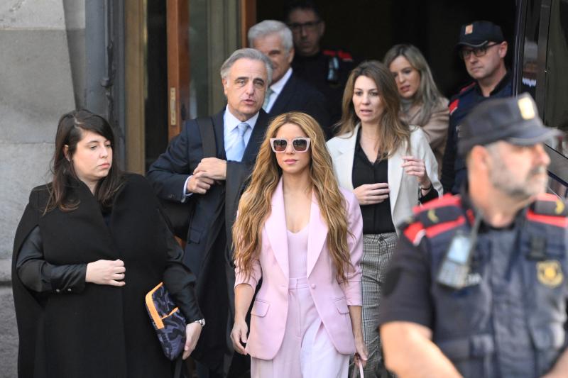 Shakira en el escenario - AFP