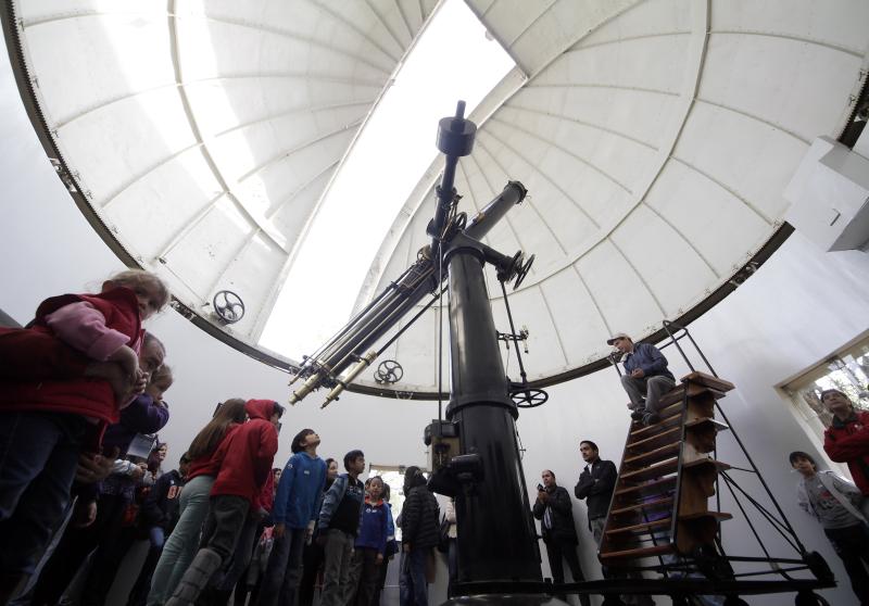 Observatorio Cerro Calán. / Agencia UNO.