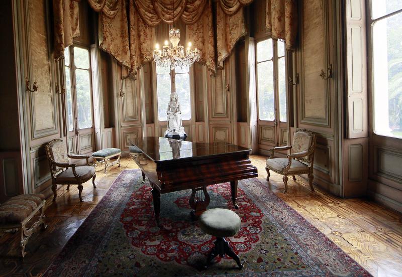 Interior del Palacio Cousiño / Agencia UNO.