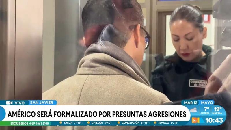 Américo llegando a formalización