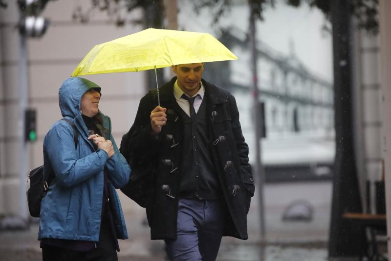 Lluvia HOY en Santiago - Aton.