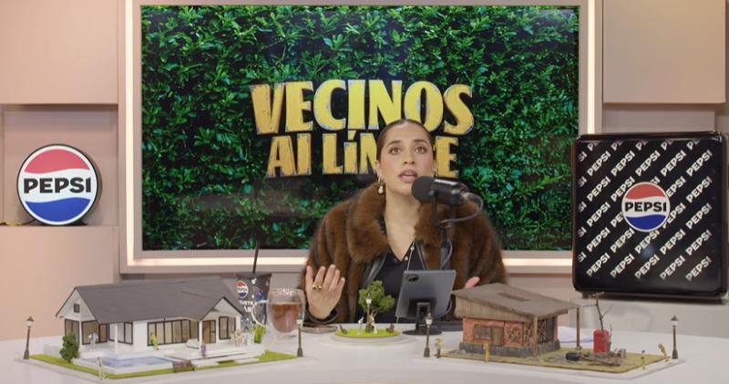 Bárbara Medina en el react de Vecinos al límite