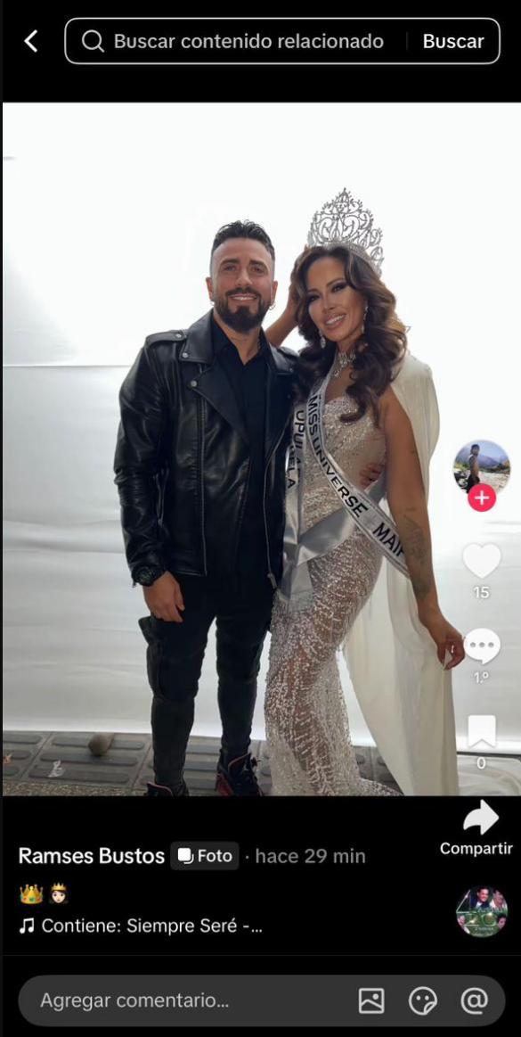 Roxy Hernández se deja ver con expareja | TikTok