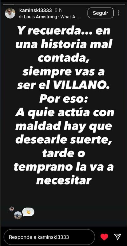 Padre de Francisco Kaminski sale en su defensa | Instagram