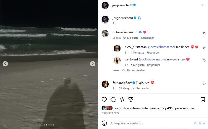 Publicación de Jorge Arecheta | Instagram