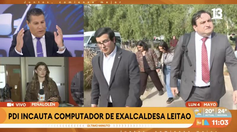 Incautan computadores de la exalcaldesa Carolina Leitao.