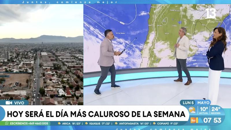 Vuelven las lluvias a la capital.