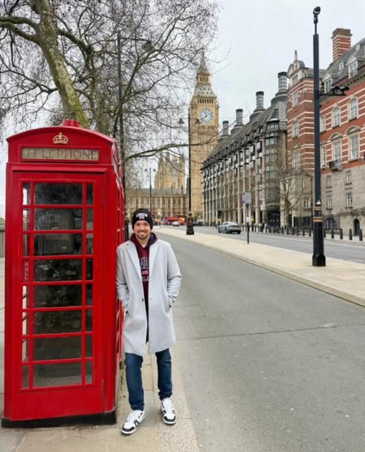 Nano Calderón publica imagen desde Londres | Instagram