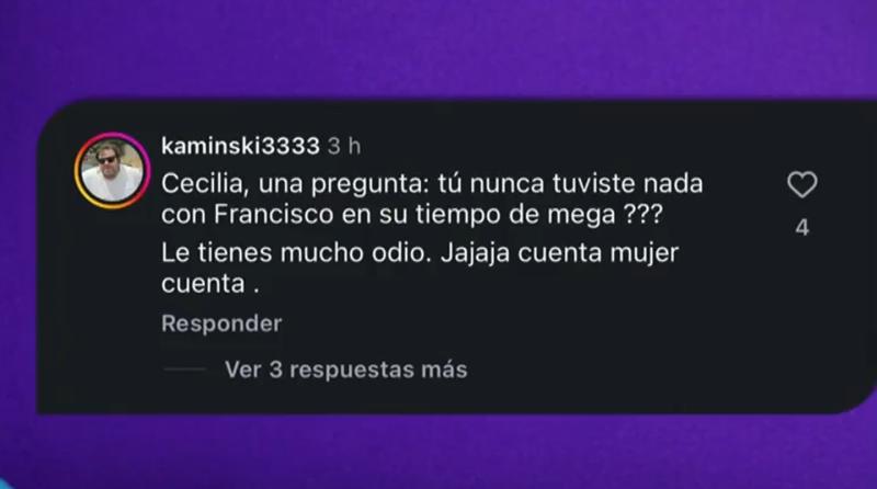 El mensaje del padre de Francisco Kaminski que indignó a Cecilia Gutiérrez