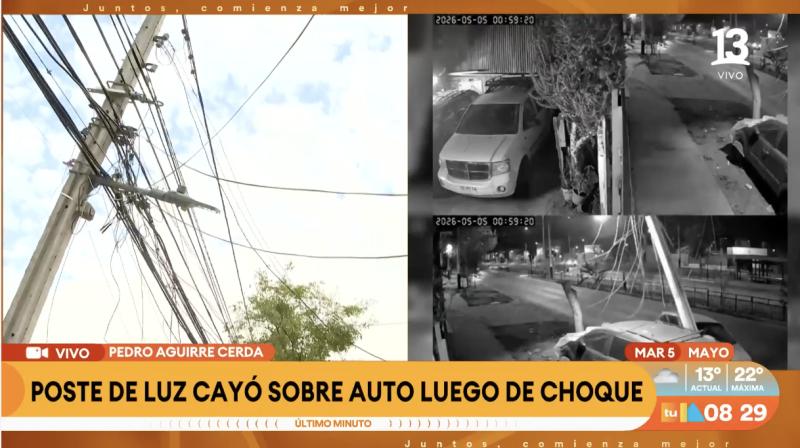 Insólito hecho en Pedro Aguirre Cerda.