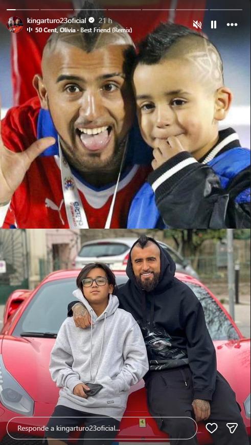 Arturo Vidal celebra el cumpleaños de su hijo Alonso | Instagram