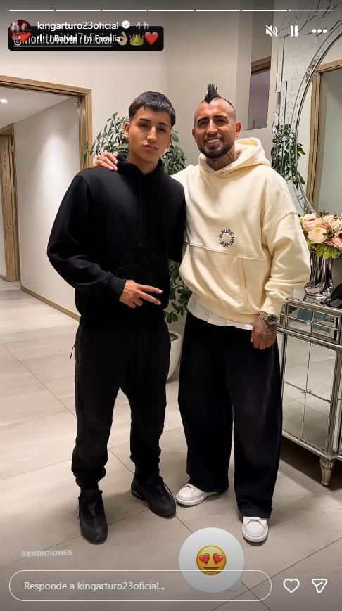 Arturo Vidal celebra el cumpleaños de su hijo Alonso | Instagram