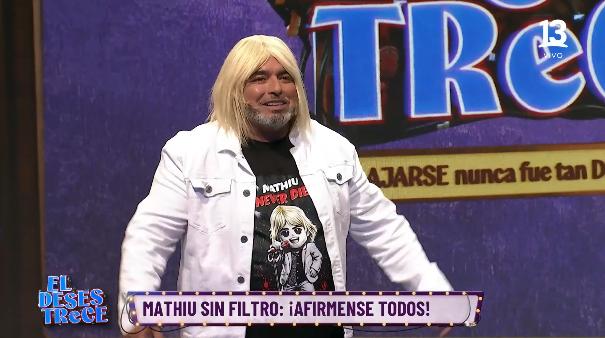 Mathiu Focker llegó a desordenar al Desestrece.