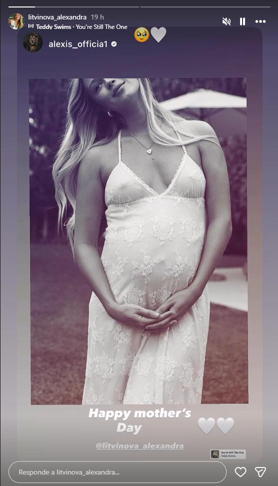 Alexandra Litvinova comparte post de Alexis Sánchez | Instagram