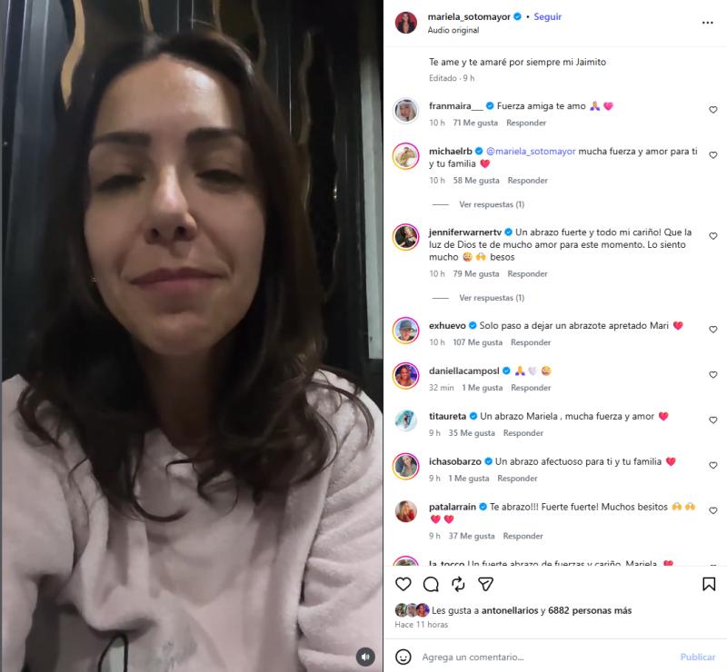 Reacciones a video de Mariela Sotomayor | Instagram