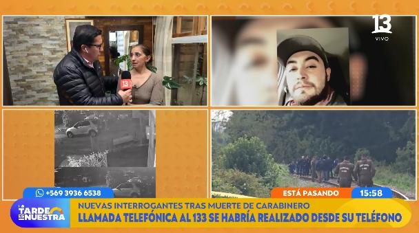 Tía de carabinero fallecido en Puerto Varas conversó con La tarde es nuestra.