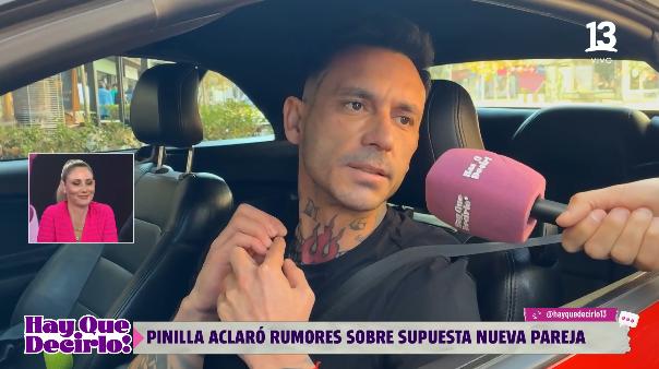 Mauricio Pinilla se refiere a supuesto romance de Gissella Gallardo.