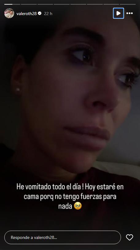 Vale Roth detalló que provocó su delicado estado de salud | Instagram