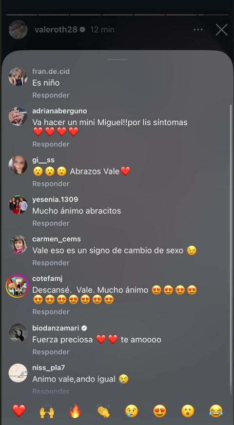 Comentarios en publicación de Vale Roth | Instagram