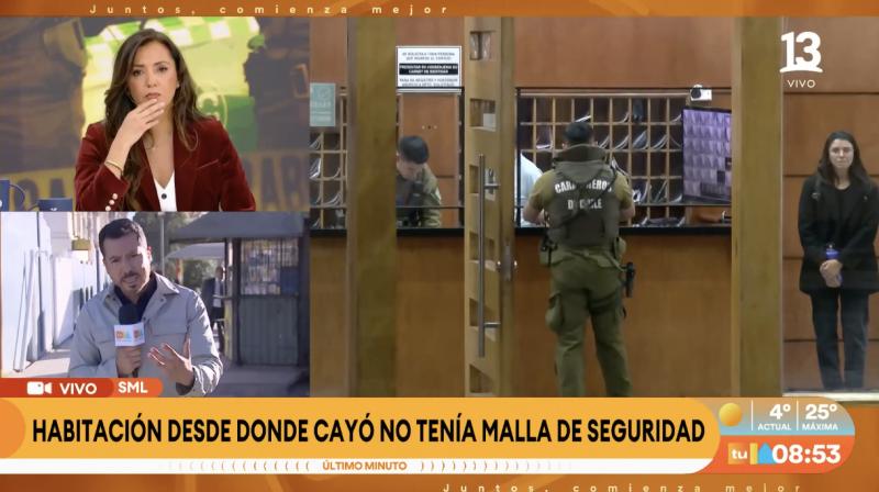 Madre de niña que cayó del piso 11 había realizado una petición al padre de la menor.