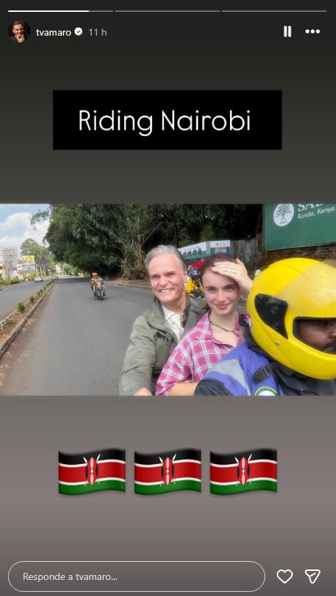 Amaro Gómez-Pablos muestra registros de sus vacaciones familiares en África | Instagram