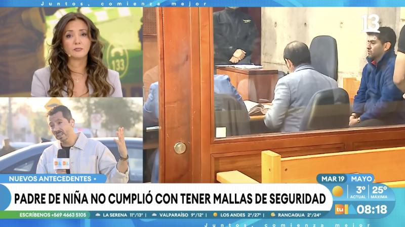 Nuevos antecedentes sobre la niña que cayó de un piso 11.