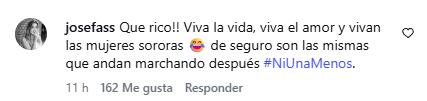 Comentario de la hermana de Kika Silva | Instagram