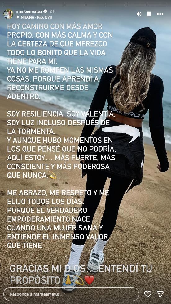 Reacción de Marité Matus a declaraciones de Huerta y coqueteo con Paula Pavic | Instagram