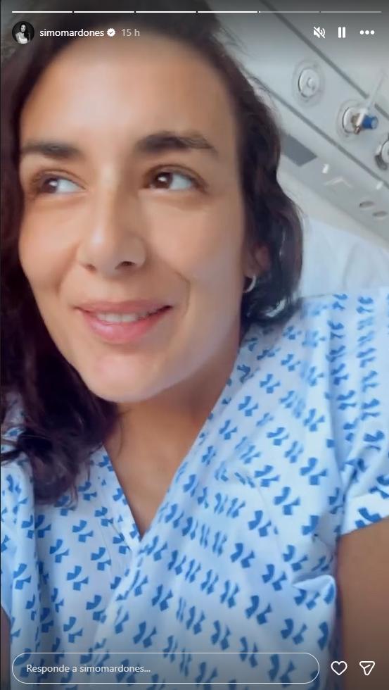 Simone Mardones hospitalizada | Instagram